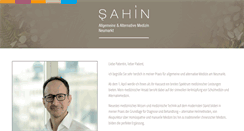 Desktop Screenshot of dr-sahin.de