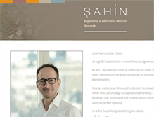 Tablet Screenshot of dr-sahin.de